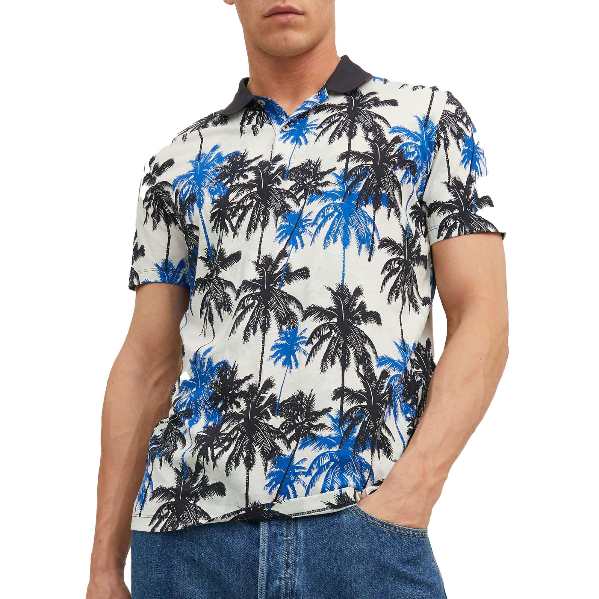 Jack & Jones Plus (112240520) Camisa JORJAMES Tulum AOP En 3 Colores
